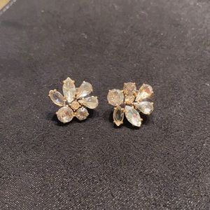 Cluster j crew earrings.